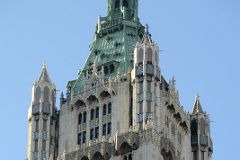 27 Woolworth Building Close Up From The Walk Near The End Of The New York Brooklyn Bridge.jpg